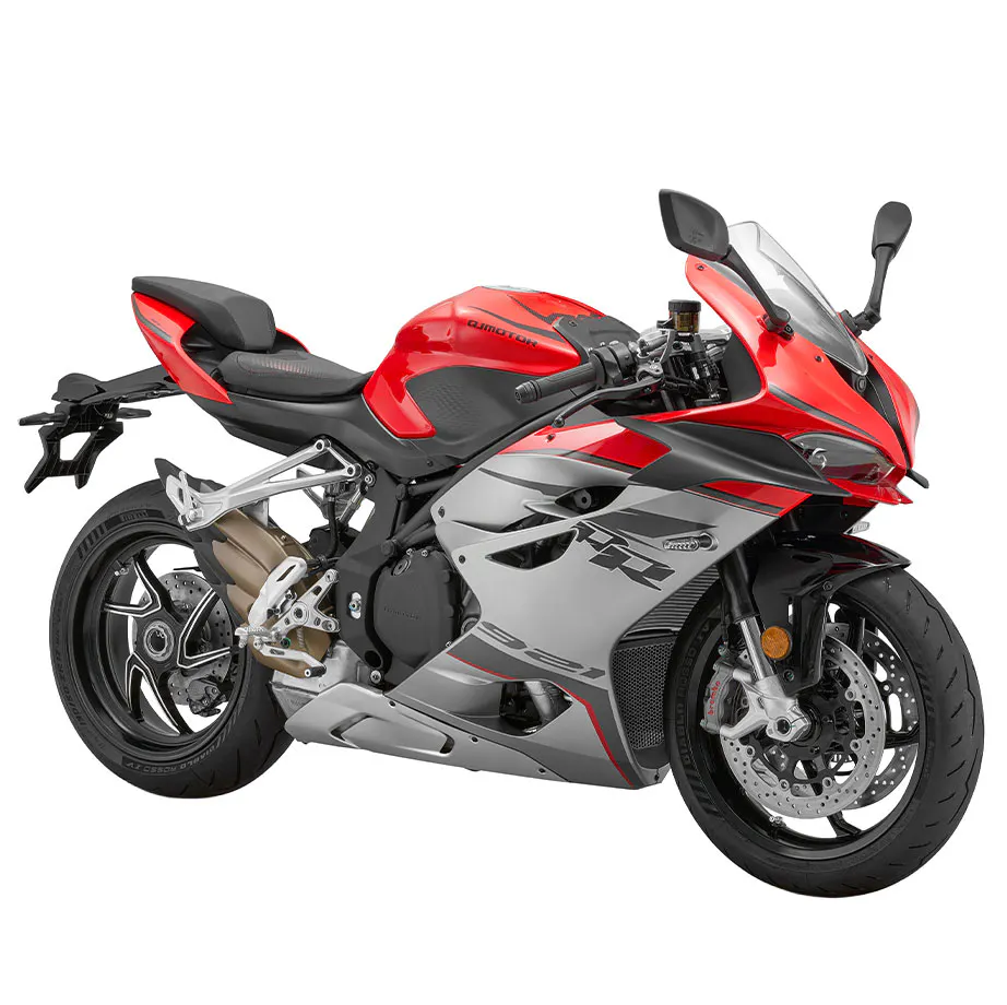 QJMOTOR SRK 921 RR Sportsbike Red/Grey