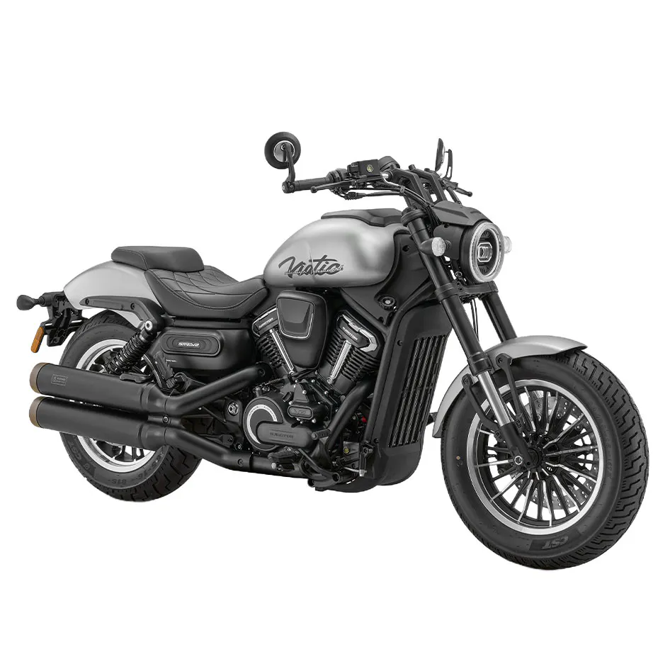 QJMOTOR SRV 600 V2 LAMS Cruiser Silver